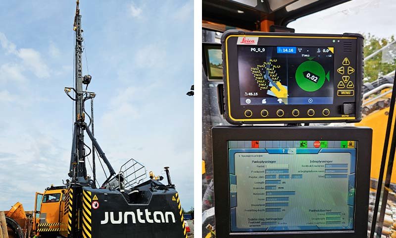Leica Geosystems and Junttan Oy partner to accelerate the digital transformation of the piling industry
